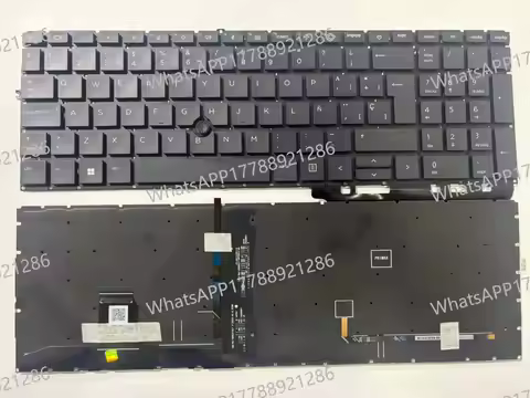 UK/LA/SP/GR/FR NEW Laptop Keyboard For HP 850 G7 850 G8 750 G7 750 G8 755 855 G7 G8 Zbook Firefly 15