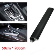 【BESTWFM】 50x200cm Car 3D Matt Black Carbon Fiber Vinyl Foil Film Wrap Roll Sticker Decals
