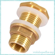 [WishshopeefhxMY] Brass Water Tank Connection Fixed Connection DN15 DN20 DN25 Flushing connector kit