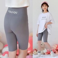 女童褲子鯊魚褲夏季大童五分短褲薄款安全褲夏裝打底褲防走光中褲