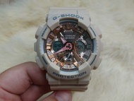 210- 盒裝G-SHOCK WR20BAR SINCE1983 米白色手錶