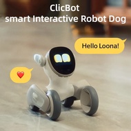 Clicbot Loona Smart Robot Dog Family Modular Robot Pet Voice Control Remote Monitoring Interactive Accompanying High-Tech Programming Face Identification AI Electronic Toy Children Gift