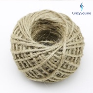 CSQUARE Wooden type Jute Twine for Crafting 2283-1