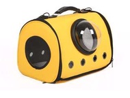 PU皮長款單肩寵物太空包🐶🐱🐰🐹