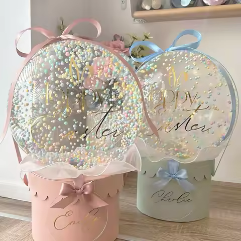 10/100g Colorful Foam Balls for Bubble Balloons Filler 2-3mm Macaron Foam Balls for Transparent Clea