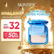 SKINTIFIC TWC Powder 9g Ultra Cover Foundation full coverage Concealer face oil Control compact