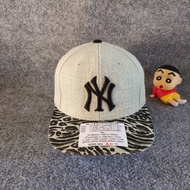 MLB ADJUSTABLE BASEBALL CAP HAT NY LOGO SET SKU BN711