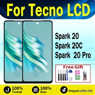 For Tecno Spark 20 Spark 20C Spark 20 Pro LCD Display Touch Screen Replacement