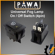 Votec 100% Authentic Fog Lamp Fog Light Switch Rocker Switch Square Toggle Switch On Off Switch