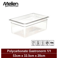Polycarbonate Gastronom 1/ 1 20 cm 20cm Gastronom Pan Food Pan