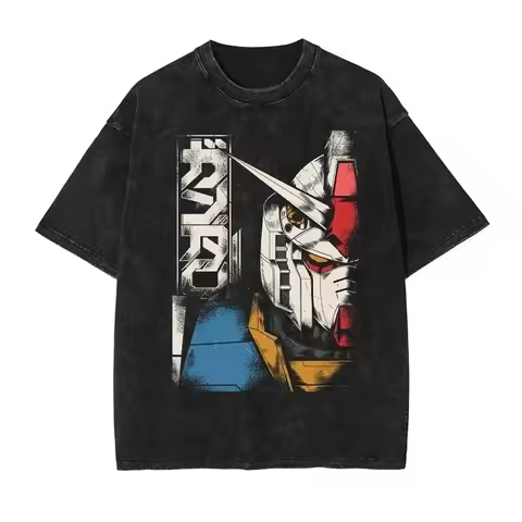 2026 Summer Mobile Suit Gundam Iron Blood Orfens Babatos Sirius Emperor Style Distressed Washed Prin