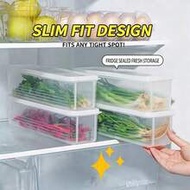 8/2pcs Cilantro And Green Onion Storage Box; Refrigerator Fresh-Keeping Box; Whole Cilantro Storage 