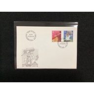 1981 SWITZERLAND EUROPA CEPT 1981- DANCING COUPLE & STONE PUTTER ) FIRST DAY COVER