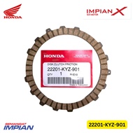 DISK, CLUTCH FRICTION（22201-KYZ-901）100% ORI HONDA GENUINE PART - WAVE 125I / DASH 125