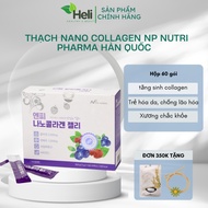 Nano COLLAGEN NP Nutri Pharma Jelly (Box Of 60 Packs) - Super Absorbent, Anti-Aging, Stretchy Skin, Strong Bones [Genuine]