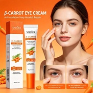 Sadoer Carrot Eye Cream For Dryness Hydrating Moisturizing Under Eye Treatment J6n8
