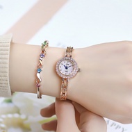 [Same Day Delivery] JW Diamond Alloy Bracelet Watch Student Style High-End Quartz Watch Ladies Niche