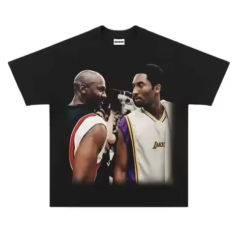 Kobe And Jordan Vintage Tee, Kobe Bryant And Michael Jordan T-Shirt, Unisex Basketball Shirt, Hip Ho
