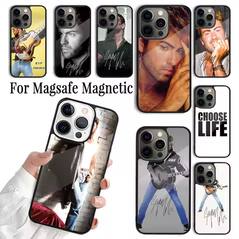 George Michael Handsome Singer SOFT Phone Case Cover For iPhone 17 16 15 14 13 12 11 Pro Max Plus Ma