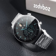 สมาร์ทวอทช์ นาฬิกาสมาร์ท 2021 Smart Watch Men IP67 Waterproof Full Touch Screen Blood Oxygen Heart Rate Tracker Bluetooth Call SmartWatch For Huawei GT2สมาร์ทวอทช์ นาฬิกาสมาร์ท Silver Black