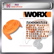 [WORX ACCESSORIES] WORX WA0217 Spool Cap Cover for Worx WG169E , WG163E.1 & WD163 Grass Trimmer (500