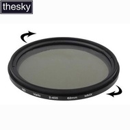 62mm ND Fader Neutral Density Adjustable Variable Filter ND2 to ND400 Filter