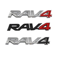 【TOYOTA】3D ABS RAV4 RAV-4 Logo Car Letter Rear Tailgate Trunk Decals Emblem Badge Sticker Decal Auto