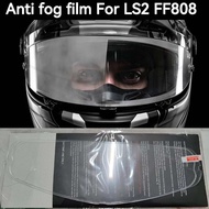 Anti fog film for LS2 ff808 Ff808 FF808 Motorcycle Helmet Lens Visors lens Anti fog sticker Helmet A
