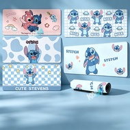 [Kam]Stitch Cartoon Large Mousepad Non-Slip Rubber Desk Mat for Office & Gaming (60x30cm/80x30cm)
