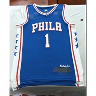 Philadelphia 76ers #1 James Harden 75th  City Navy Jersey