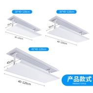 Air deflector of central air conditioner prevents direct blowing louver window air conditioner air d