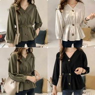 ST D19 8541 vneck bigbutton Twiscone, fit to XL, LD 100 back waist with elastic, weight 0.17 kg