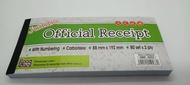 Carbonless Official Receipt 2ply (with Numbering) 80sets/book