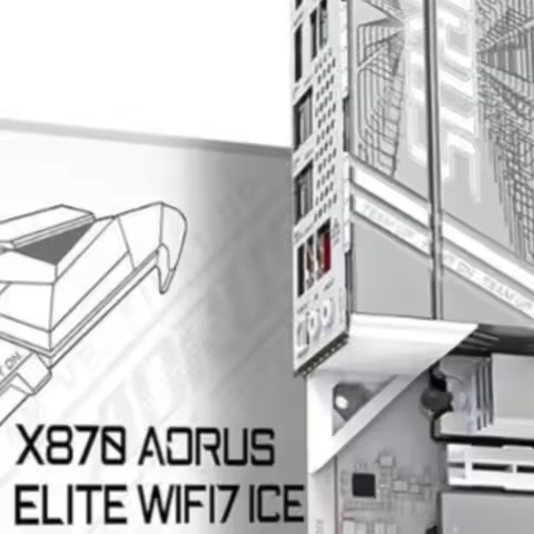 Acessórios Peça para Placa-Mãe ATX X870 - B450M DS3H | Duas Cores - Preto e Branco
