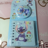 Sanrio inspired theme Aloha Mini Notebook with Pin Set