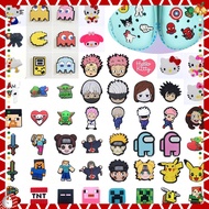 Shoe Decoration for Clog Pins Cartoon  Sandbox Games DIY Button