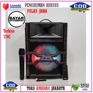 SPEAKER MEETING TECKYO 779C BLUETOOTH SPEAKER GMC SUARA MANTAP JUMBO