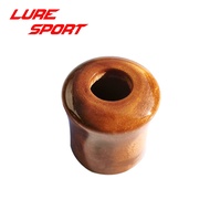 LURESPORT 1pc Burl Wood Cap for FUJI KDPS16 ASH KSKSS16 ASH Nut Rod Building Component Repair Fishin