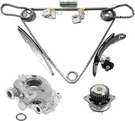 HAYIAUTO VQ40DE Timing Chain Kit w/Water Oil Pump Kit Fit for Nissan Frontier Pathfinder Xterra 2005