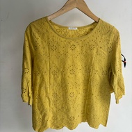 Yellow katbol blouse