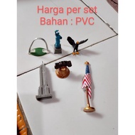 Unique Building Miniature Set: Historical Building in the World