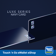 Enhanced Touch n Go Card X Silver Navy Blue Limited Edition