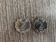 1994 1998年 硬幣 $2
