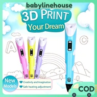 3D Pen 3d print penset 3D Printing Pen Children's DIY Painting Smart kids toysclassmates Gift