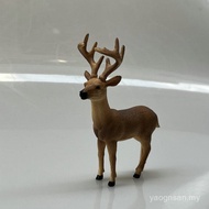 Bulk Simulation Animal Model Sika Deer Elk Forest Animal Model Toy Decoration Ornaments