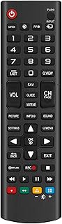 PerFascin AKB73715689 Replacement Remote Control fit for LG TV 22LN4500 26LN4500 32LN520BUA 32LN5300