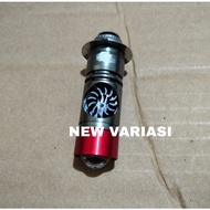 Motorcycle Headlight H6 Laser + Fan Far Near White Yellow - Led Laser H6 Universal Automatic Duck H6