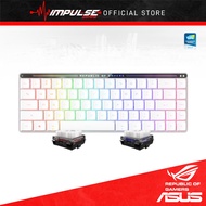 ASUS ROG M603 Falchion RX Low Profile 65% Wireless Gaming Keyboard with RX Red Low-Profile switches,