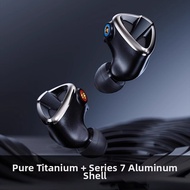 FiiO | High-end Pure Titanium Two BA Six DD Eight Drivers HIFI Earbuds