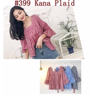 Kana Plaid-Size S/M/L and BIG size 7XL - size S/M/L and big size up to 7XL